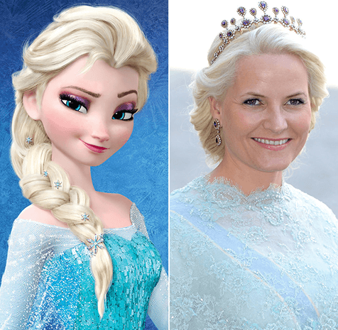 الملكة إلسا - الأميرة ميتي ماريت - النرويج