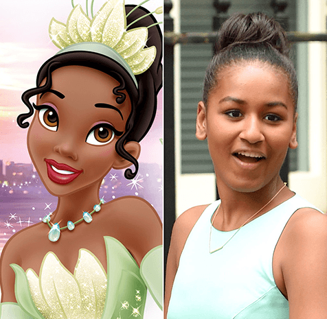 الأميرة تيانا - ساشا أوباما