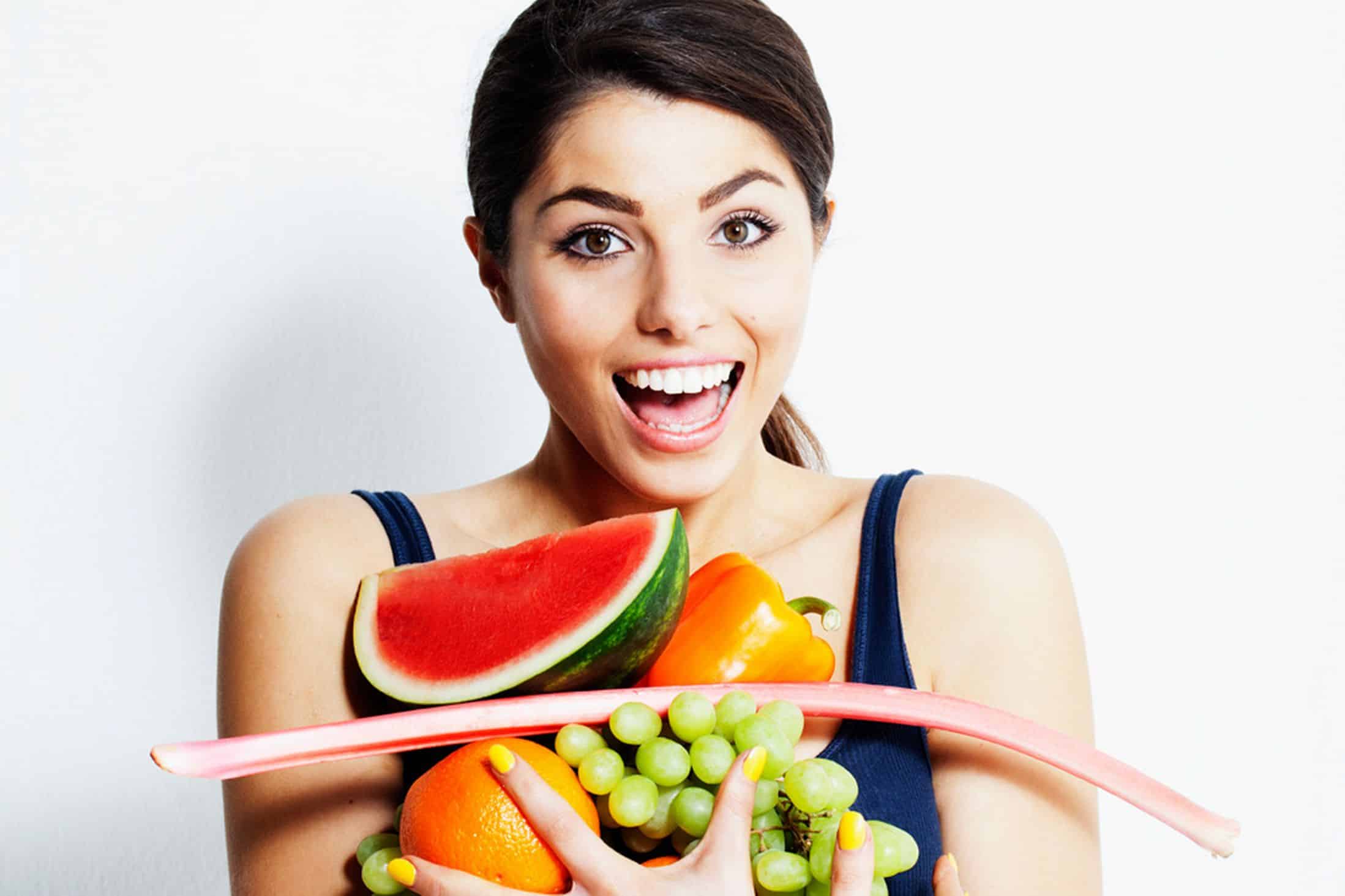 اهمية تناول الخضار و الفاكهة يومياً