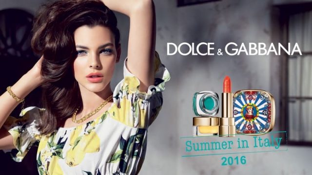 ماكياج صيفي مشرق بلمسات إيطالية من Dolce & Gabbana