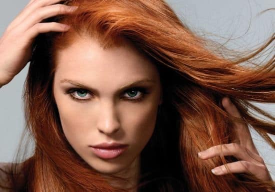 ألوان صبغة  الشعر موضة