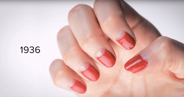 أشكال لرسم طلاء الأظافر