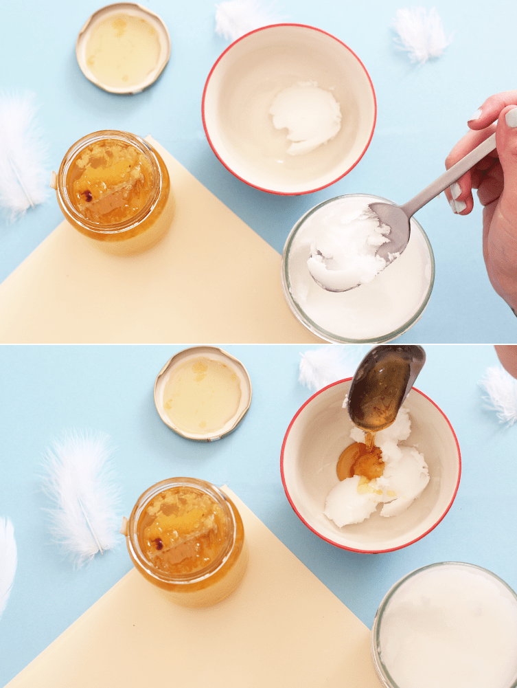 ماسكات طبيعية لتقصف الشعر وجفافه