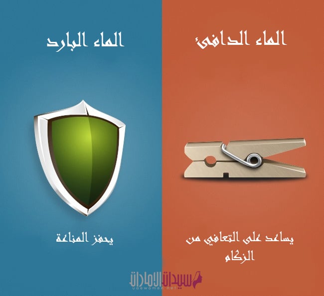 الفرق بين الحمام بالماء البارد والحمام بالماء الساخن