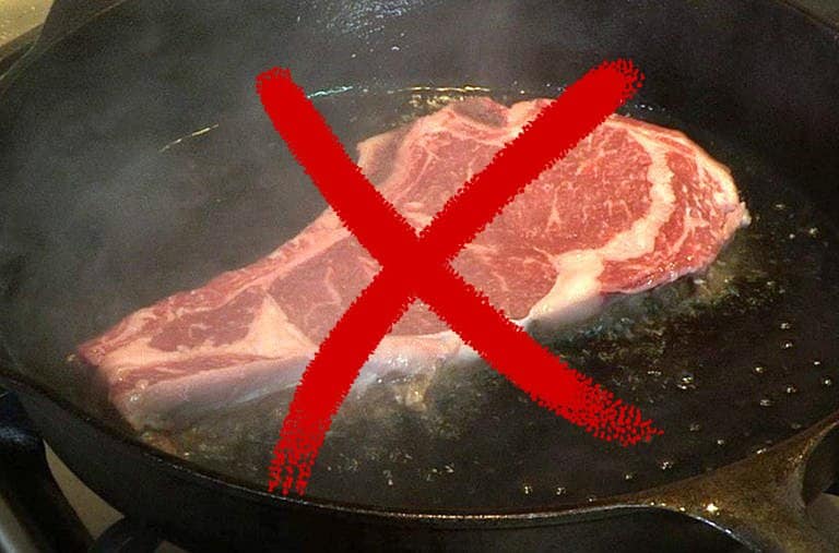 طرق طهو اللحم المجمد