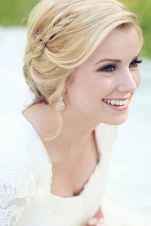 احدث موضه تسريحات شعر للعروسة