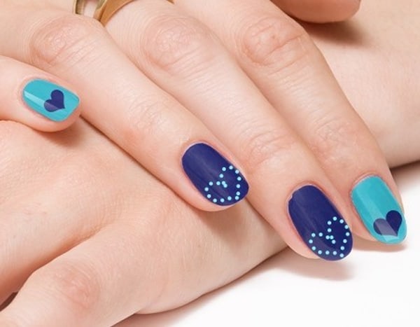 أشكال رسم طلاء الأظافر موضة 2017