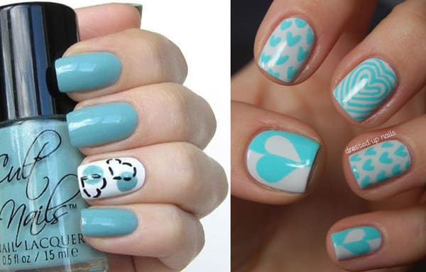 أشكال رسم طلاء الأظافر موضة 2017