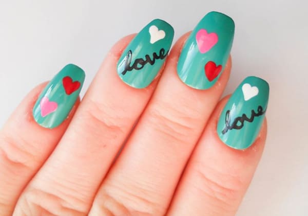 أشكال رسم طلاء الأظافر موضة 2017