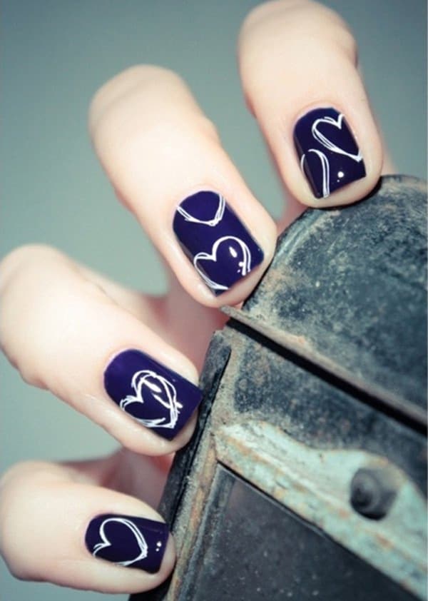 أشكال رسم طلاء الأظافر موضة 2017