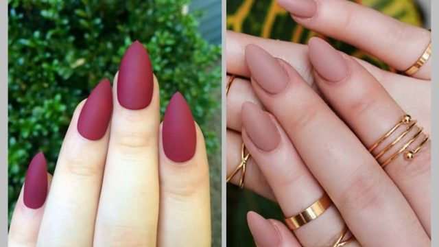جربي أشكال المانيكير الماتي لهذا الموسم
