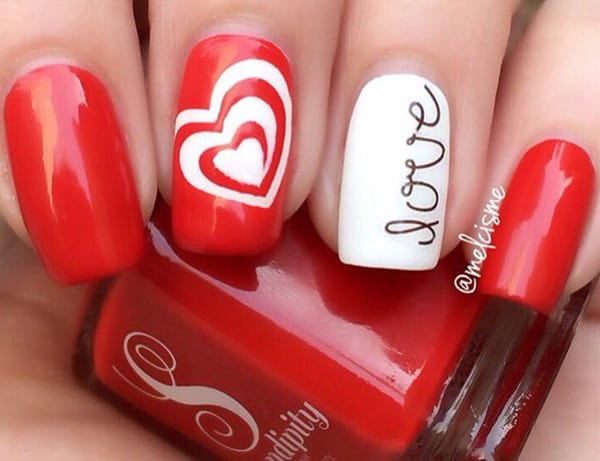 أشكال لرسم طلاء الأظافر