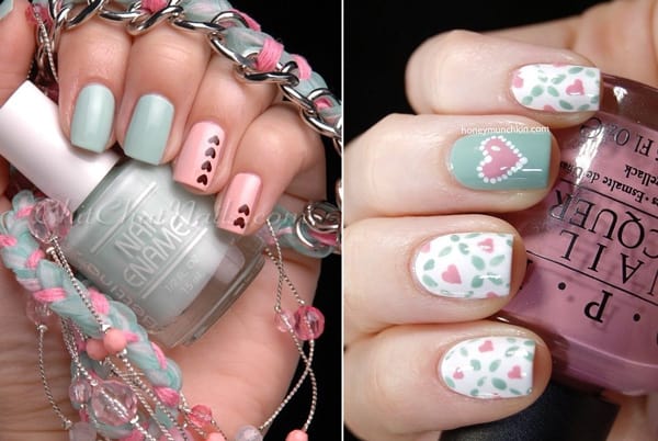 أشكال رسم طلاء الأظافر موضة 2017