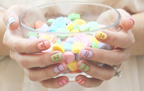 أشكال رسم طلاء الأظافر موضة 2017