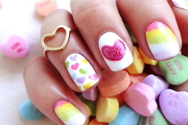 أشكال رسم طلاء الأظافر موضة 2017