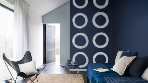 اختاري درجات البنفسجي لطلاء الجدران لاستقبال عام 2017