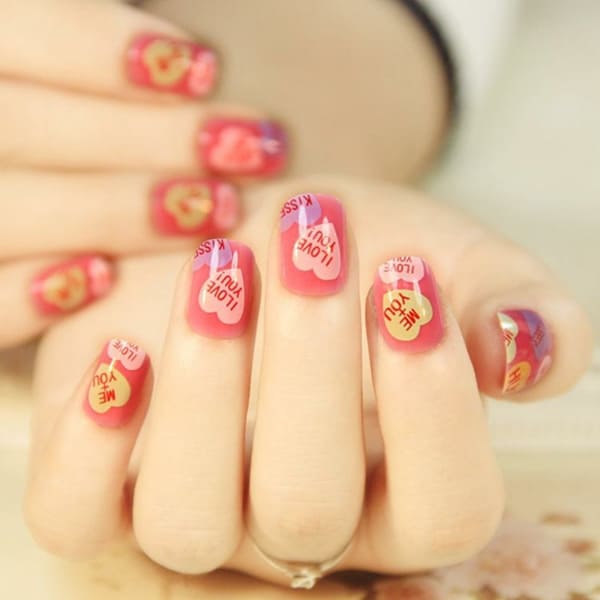 أشكال رسم طلاء الأظافر موضة 2017