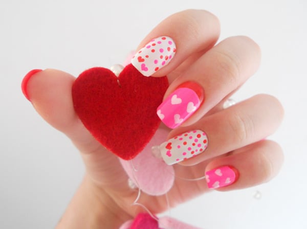 أشكال رسم طلاء الأظافر موضة 2017