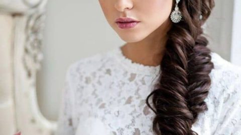 بالصور: أكثر من 20 تسريحة للعروس بالضفائر