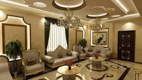 أفكار وتصاميم جميلة لأسقف الجبس