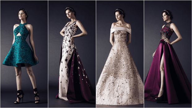 شاهدي أجمل فساتين السهرات الرسمية لشتاء 2017