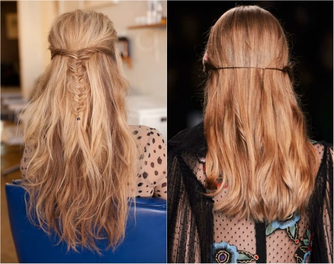 تسريحات شعر بسيطة وسهلة