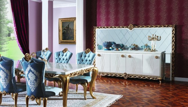 لمسات فاخرة لغرف الجلوس المترفة