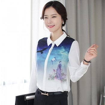 بلايز شيفون فخمة