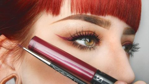 هل جربت استخدام أحمر الشفاه السائل كأيلاينر؟