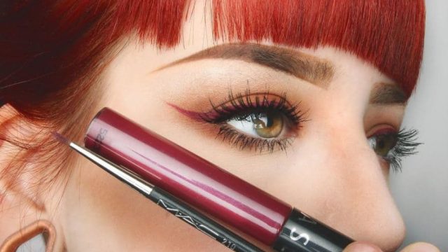 هل جربت استخدام أحمر الشفاه السائل كأيلاينر؟