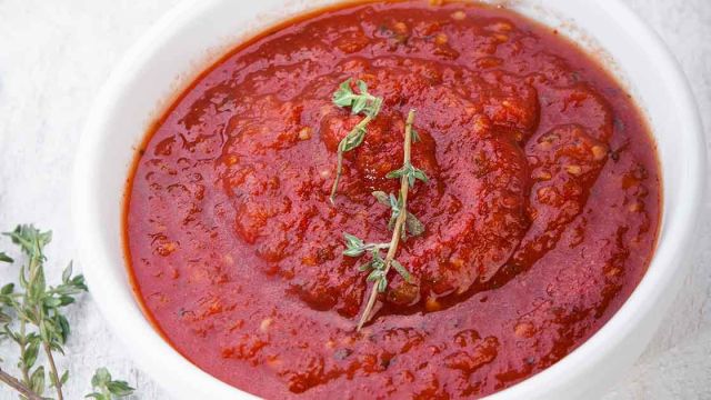 أطيب صلصة بيتزا