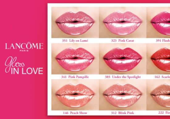 تعرفي على أسرار التألق بأحمر شفاه اللماع مع Lancôme