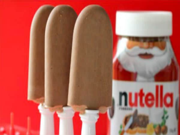 وصفة ايس كريم النوتيلا