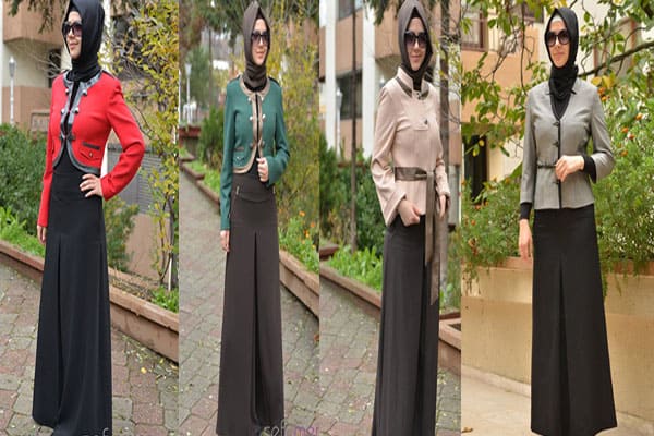 بالصور: أجمل التنورات للمحجبات