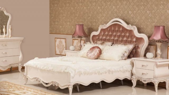 غرف نوم بإطلالة ناعمة مع قماش الساتان