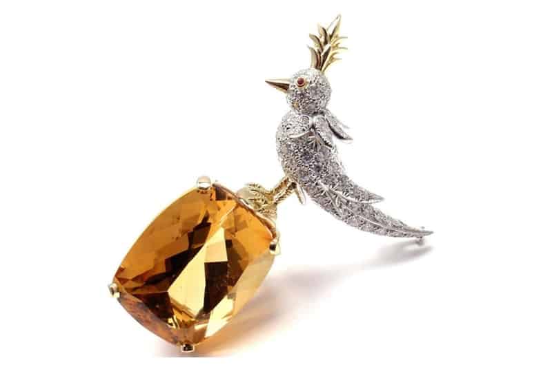     بروش Bird on a Rock  من تيفاني أند كوو