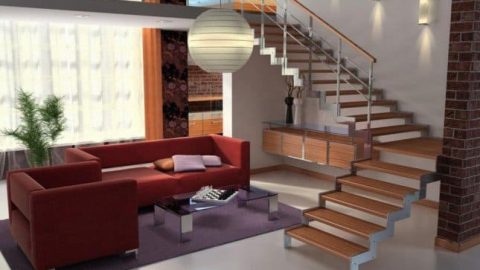 نصائح لديكورات السلم الداخلي