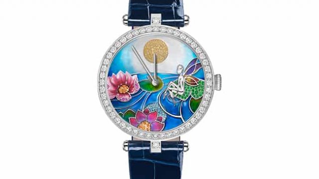 مزيج من الأناقة والأنوثة مع ساعة Lady Arpels Jour Nuit Fee Ondine