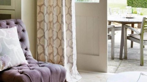 موضة ديكورات ستائر من وحي الستينيات