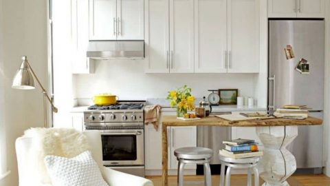 نصائح ديكور مبتكرة للمطابخ الضيقة