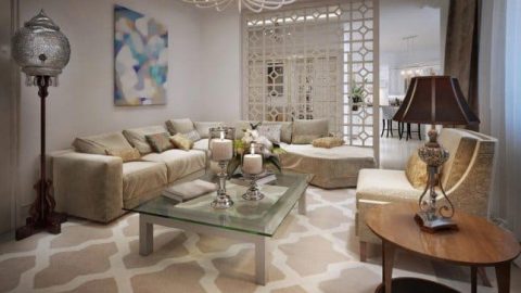 لمسات ديكور عصرية للمجالس العربية