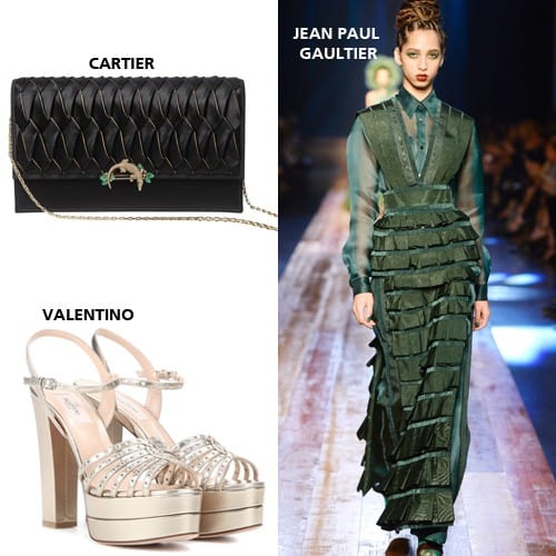 فساتين سوارية باللون الأخضر الأنيق