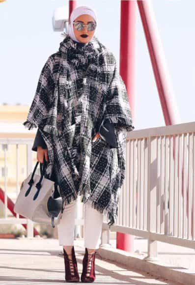 صور البونشو الشتوى