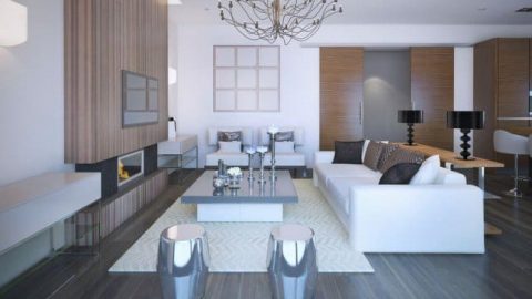 ديكور صالون عصري ومتجدد بأبسط التكاليف