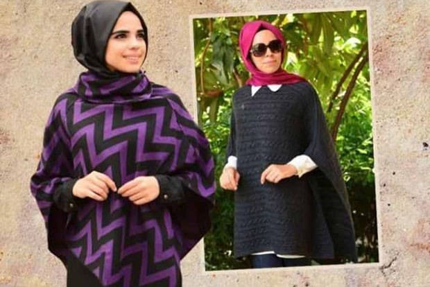 شاهدي أجمل أزياء المحجبات لشتاء 2017