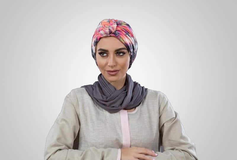 أحدث موضة التربان للمحجبات