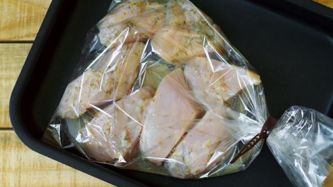 أفضل تتبيلة دجاج بالكيس