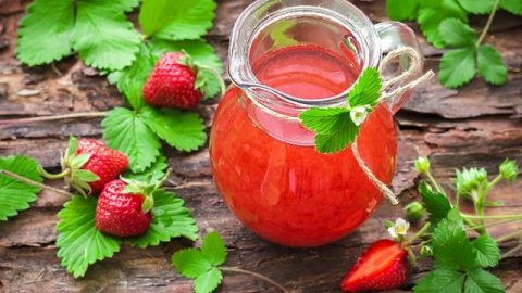 جهزي عصير الفراولة المنعش لأطفالك