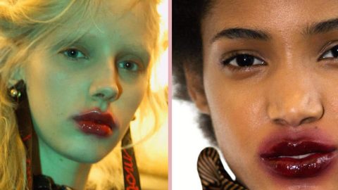 صيحة أحمر شفاه Snogging الأغرب على الإطلاق