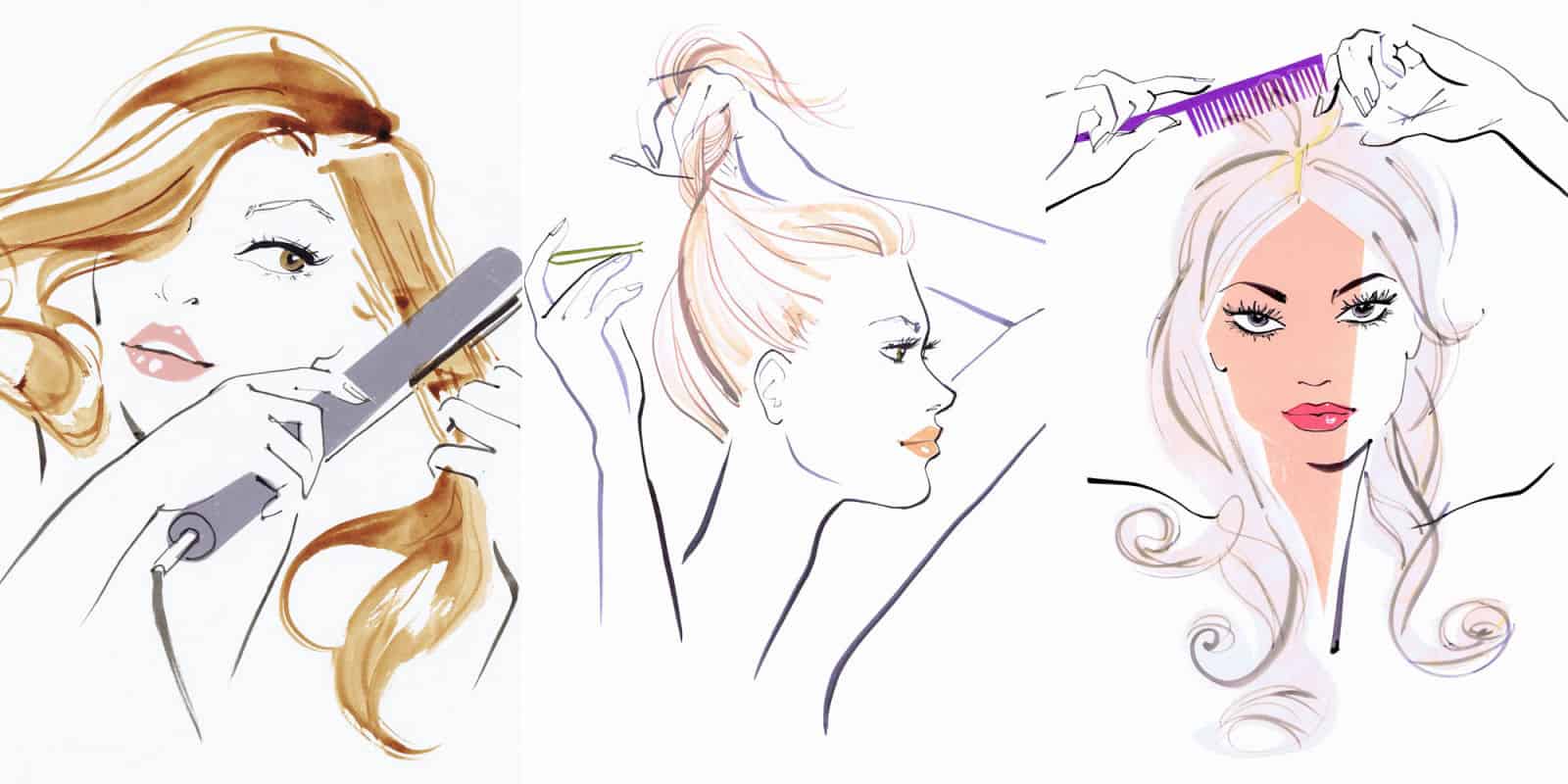 عادات خاطئة تؤذي شعرك وتدمره